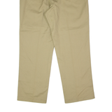 DICKIES Workwear Mens Twill Trousers Beige Regular Straight W40 L30