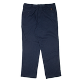 DICKIES 874 Workwear Mens Trousers Blue Regular Straight W38 L32