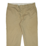 DICKIES Workwear Mens Trousers Beige Regular Straight W38 L28