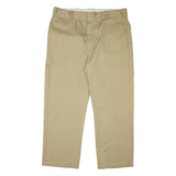 DICKIES Workwear Mens Trousers Beige Regular Straight W36 L26