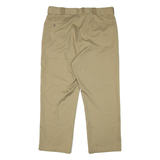 DICKIES Workwear Mens Trousers Beige Regular Straight W36 L26
