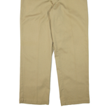 DICKIES Workwear Mens Trousers Beige Regular Straight W36 L30
