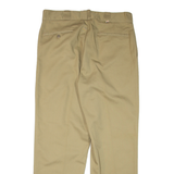 DICKIES Workwear Mens Trousers Beige Regular Straight W36 L30