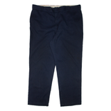 DICKIES 874 Workwear Mens Trousers Blue Regular Straight W42 L30
