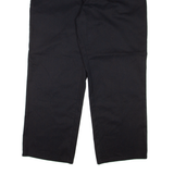 DICKIES Workwear Mens Trousers Black Relaxed Straight W38 L30