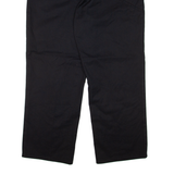 DICKIES Workwear Mens Trousers Black Relaxed Straight W38 L30