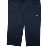 DICKIES Workwear Mens Trousers Blue Relaxed Straight W38 L32