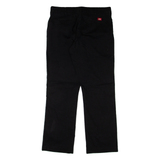 DICKIES Curvy Workwear Womens Trousers Black Regular Straight W32 L31