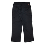 DICKIES Cargo Workwear Mens Trousers Black Regular Straight W32 L29