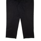 DICKIES Workwear Mens Trousers Black Relaxed Tapered W38 L29