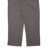 DICKIES Workwear Mens Trousers Grey Regular Straight W38 L30