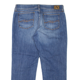 TOMMY HILFIGER Cropped Womens Jeans Blue Regular Straight Stone Wash W30 L23