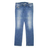 DIESEL Lowky Womens Jeans Blue Slim Straight Stone Wash W29 L32