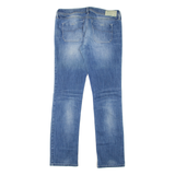 DIESEL Lowky Womens Jeans Blue Slim Straight Stone Wash W29 L32