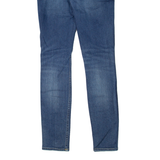 TRUE RELIGION Halle Womens Jeans Blue Slim Skinny Stone Wash W24 L28
