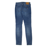 TRUE RELIGION Halle Womens Jeans Blue Slim Skinny Stone Wash W24 L28