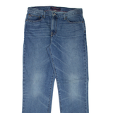 TOMMY HILFIGER Mens Jeans Blue Regular Straight Stone Wash W34 L34