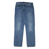 TOMMY HILFIGER Mens Jeans Blue Regular Straight Stone Wash W34 L34