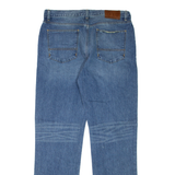 TOMMY HILFIGER Mens Jeans Blue Regular Straight Stone Wash W34 L34