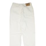 CALVIN KLEIN JEANS Womens Jeans Cream Regular Mom W28 L31