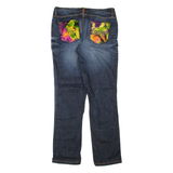 COOGI Womens Jeans Blue Slim Straight Stone Wash W30 L29