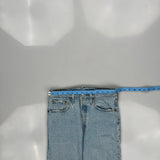 501 Levis Jeans - 28W 27L Light Wash Denim
