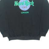 HARD ROCK CAFE London Womens Sweatshirt Black M