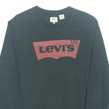 LEVI'S Mens Sweatshirt Black S