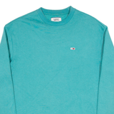 TOMMY HILFIGER Mens Sweatshirt Green S