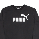 PUMA Mens Sweatshirt Black L