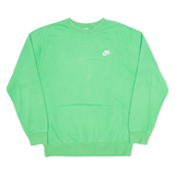 NIKE Mens Sweatshirt Green S