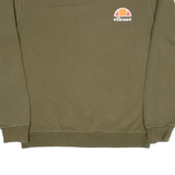 ELLESSE Womens Sweatshirt Green UK 8