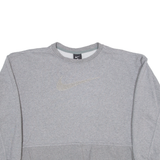 NIKE Crop Womens Sweatshirt Grey XS
