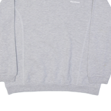 REEBOK Womens Sweatshirt Grey Crew Neck M