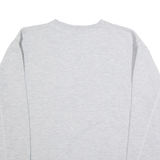 REEBOK Womens Sweatshirt Grey Crew Neck M