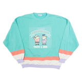 NEW ARRIVAL Womens Sweatshirt Green Crew Neck M