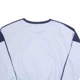 ADIDAS Womens Sweatshirt Blue Crew Neck UK 10