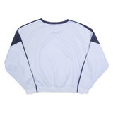 ADIDAS Womens Sweatshirt Blue Crew Neck UK 10