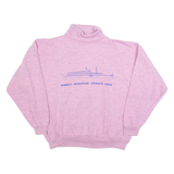 Zurich Womens Sweatshirt Pink Roll Neck L