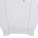 CHAMPION Mens Sweatshirt Grey Crew Neck S