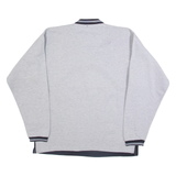 SAN MARINO Mens Sweatshirt Grey V-Neck M