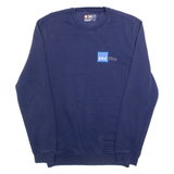 ENGELBERT STRAUSS Mens Sweatshirt Blue Crew Neck M