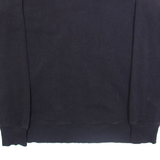 ELLESSE Oversized Womens Sweatshirt Black Crew Neck XS