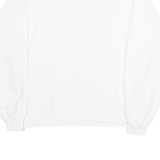 BENGER SPORTSWEAR Mens Sweatshirt White Crew Neck L