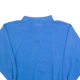 JUNGFRAU REGION Mens Sweatshirt Blue Collared M