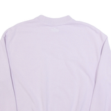 NIKE Womens Sweatshirt Purple Crew Neck M