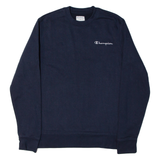 CHAMPION Mens Sweatshirt Blue S
