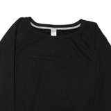 CALVIN KLEIN Sleepwear Womens Sweatshirt Black L