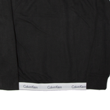 CALVIN KLEIN Sleepwear Womens Sweatshirt Black L