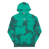REEBOK Mens Green Hoodie XS